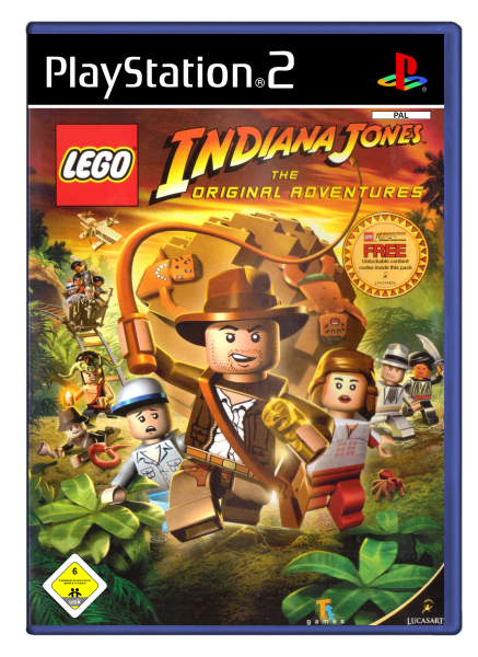 Lego Indiana Jones (en.) (EU) (OVP) (sehr guter Zustand) - PlayStation 2 (PS2)