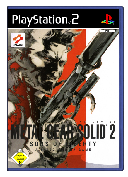 Metal Gear Solid 2 - Sons of Liberty (Doppel-DVD-Hülle) (EU) (CIB) (acceptable) - PlayStation 2 (PS2)