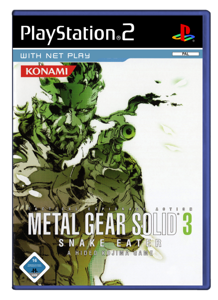 Metal Gear Solid 3 - Snake Eater (2-DVD Case) (EU) (OVP) (neuwertiger Sammlerzustand) - PlayStation 2 (PS2)