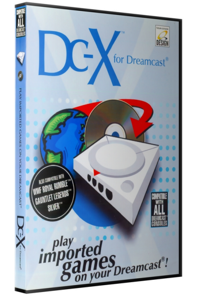 DC-X – Import Adapter / Boot-CD (EU) (CIB) (mint condition) - Sega Dreamcast