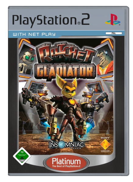 Ratchet Gladiator (Platinum) (EU) (OVP) (sehr guter Zustand) - PlayStation 2 (PS2)