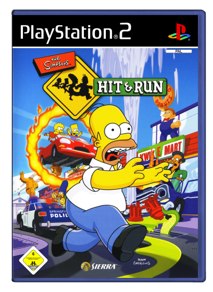 Simpsons Hit and Run (EU) (OVP) (sehr guter Zustand) - PlayStation 2 (PS2)