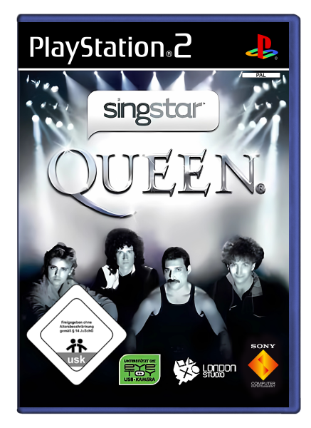 Singstar – Queen (EU) (OVP) (sehr guter Zustand) - PlayStation 2 (PS2)