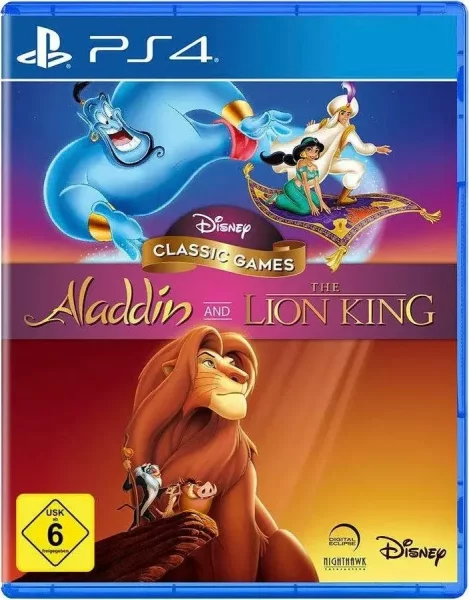 Aladdin & Lion King (König der Löwen) (EU) (OVP) (neuwertiger Sammlerzustand) - PlayStation 4 (PS4)