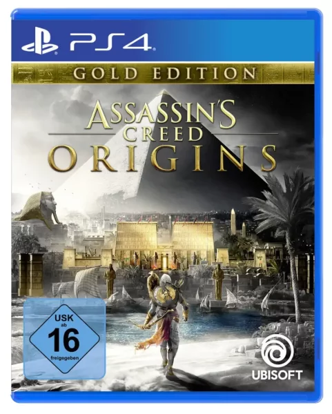 Assassins Creed Origins (Gold Edition) (EU) (OVP) (sehr guter Zustand) - PlayStation 4 (PS4)