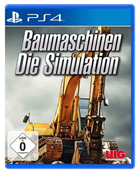 Baumaschinen – Die Simulation (EU) (CIB) (very good condition) - PlayStation 4 (PS4)