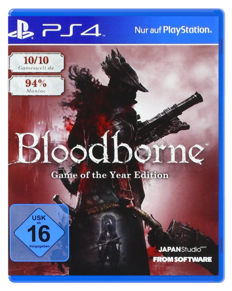 Bloodborne – Game of the Year Edition (EU) (OVP) (sehr guter Zustand) - PlayStation 4 (PS4)