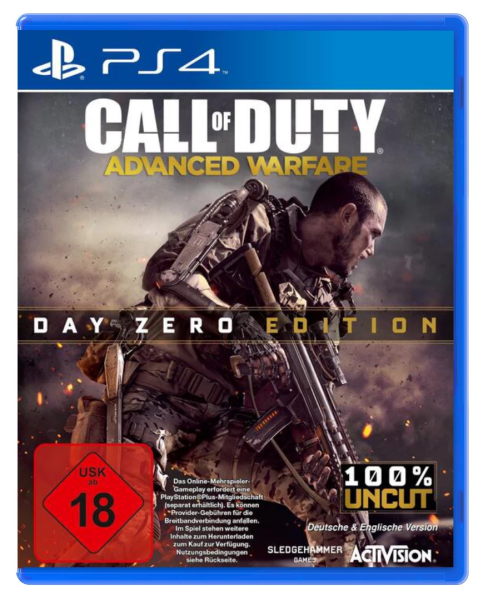 Call of Duty – Advanced Warfare (Day Zero Edition) (EU) (OVP) (sehr guter Zustand) - PlayStation 4 (PS4)