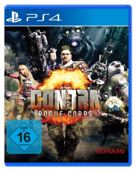 Contra – Rogue Corps (EU) (OVP) (sehr guter Zustand) - PlayStation 4 (PS4)