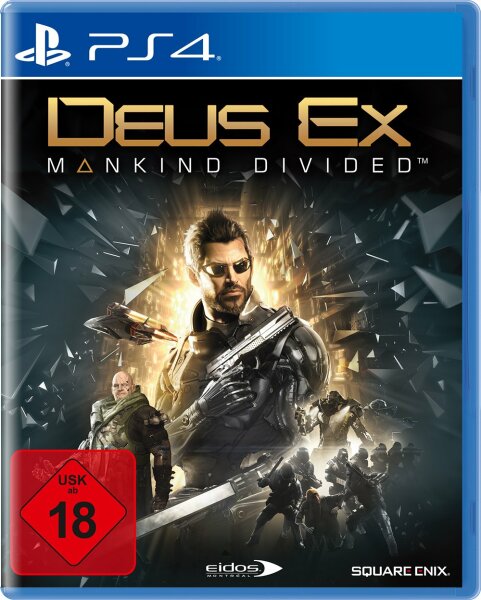 Deus Ex – Mankind Divided (EU) (OVP) (sehr guter Zustand) - PlayStation 4 (PS4)