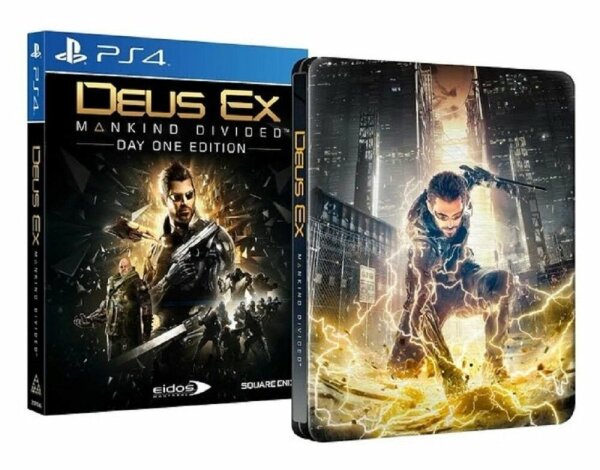 Deus Ex – Mankind Divided (Steelbook) (EU) (CIB) (very good condition) - PlayStation 4 (PS4)