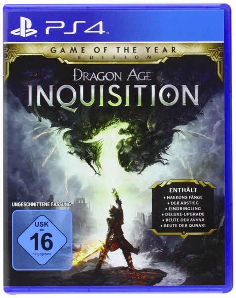 Dragon Age Inquisition – Game of the Year Edition (en.) (EU) (OVP) (sehr guter Zustand) - PlayStation 4 (PS4)