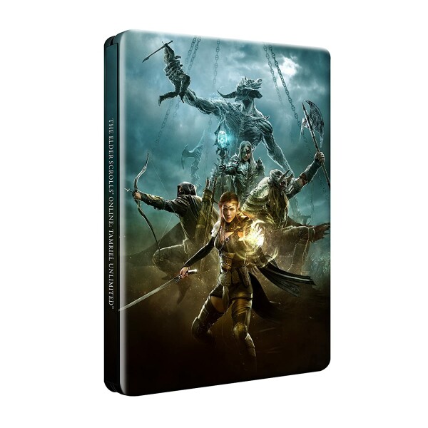 The Elder Scrolls Online : Tamriel Unlimited (Steel Book) (EU) (OVP) (sehr guter Zustand) - PlayStation 4 (PS4)