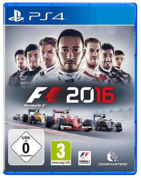 F1 2016 (EU) (OVP) (sehr guter Zustand) - PlayStation 4 (PS4)