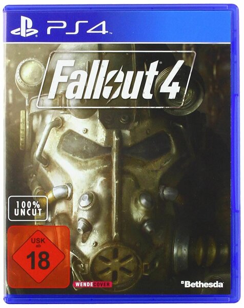 Fallout 4 (mit Wendecover) (EU) (OVP) (sehr guter Zustand) - PlayStation 4 (PS4)