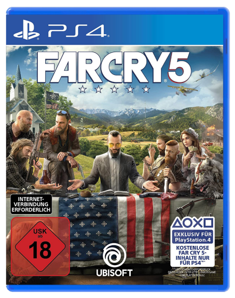 Far Cry 5 (EU) (OVP) (sehr guter Zustand) - PlayStation 4 (PS4)