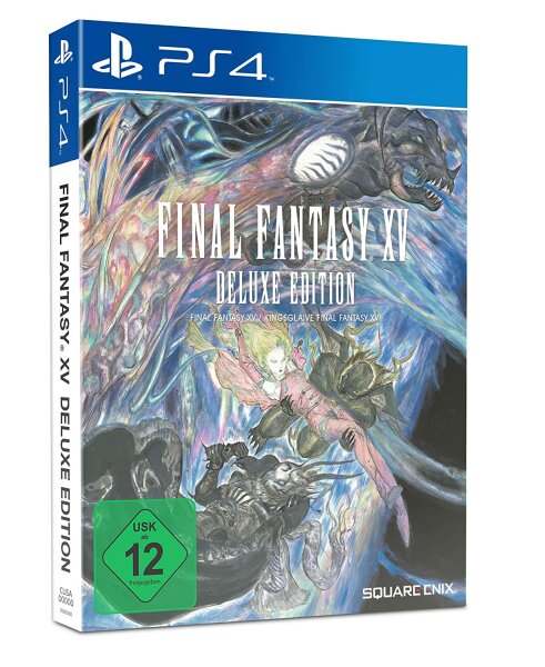 Final Fantasy XV – Deluxe Edition (+ Kingsclaive Bluray) (EU) (CIB) (very good condition) - PlayStation 4 (PS4)