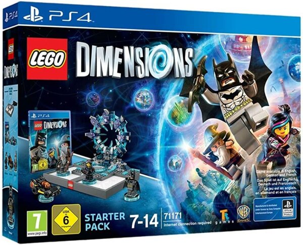 Lego Dimensions (mit Platte und Figuren) (EU) (OVP) (sehr guter Zustand) - PlayStation 4 (PS4)