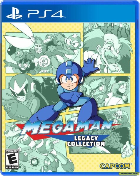 Megaman Legacy Collection (Mega Man 1 – 6) (EU) (OVP) (sehr guter Zustand) - PlayStation 4 (PS4)