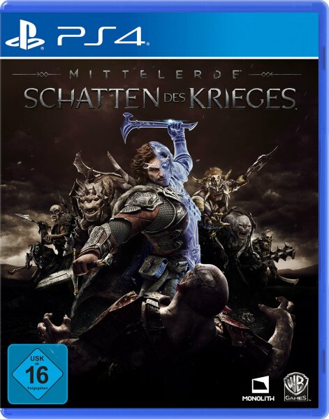 Mittelerde – Schatten des Krieges (EU) (OVP) (sehr guter Zustand) - PlayStation 4 (PS4)