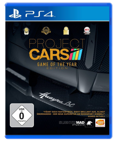 Project Cars – Game of the Year Edition (EU) (OVP) (sehr guter Zustand) - PlayStation 4 (PS4)