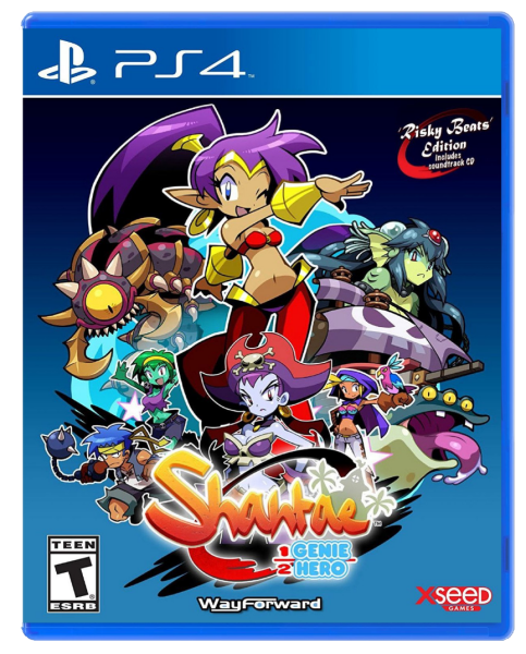 Shantae: Half-Genie Hero (Risky Beats Edition) (US) (CIB) (very good condition) - PlayStation 4 (PS4)