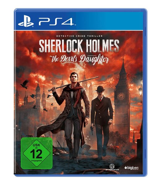 Sherlock Holmes - The Devils Daughter (EU) (CIB) (mint condition) - PlayStation 4 (PS4)