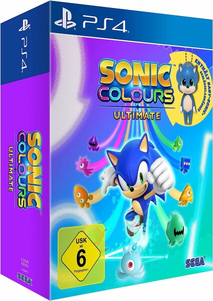 Sonic Colors Ultimate (mit Schlüsselanhänger) (EU) (OVP) (neu) - PlayStation 4 (PS4)