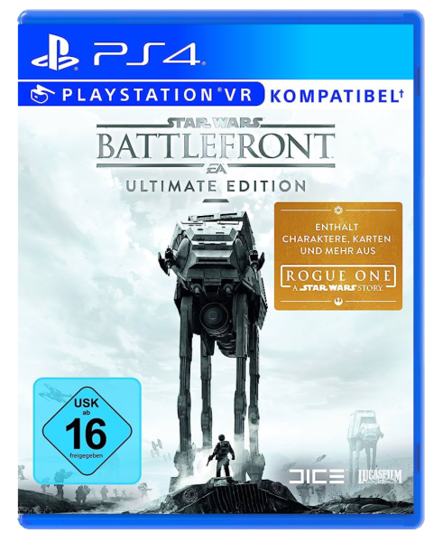 Star Wars Battlefront (Ultimate Edition) (EU) (OVP) (sehr guter Zustand) - PlayStation 4 (PS4)