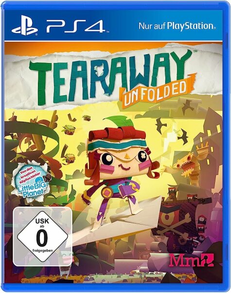 Tearaway Unfolded (EU) (CIB) (very good condition) - PlayStation 4 (PS4)