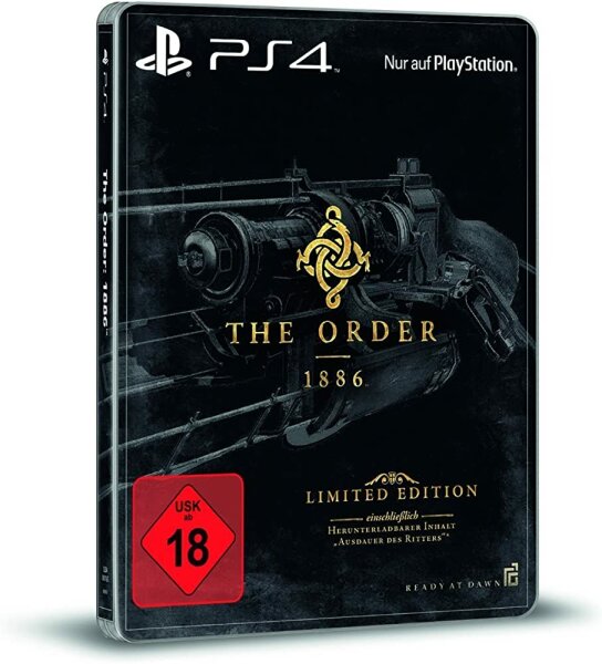 The Order 1886 (Steelbook) (EU) (OVP) (sehr guter Zustand) - PlayStation 4 (PS4)