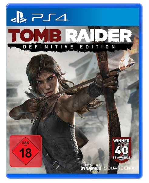 Tomb Raider (Definitive Edition) (EU) (OVP) (sehr guter Zustand) - PlayStation 4 (PS4)