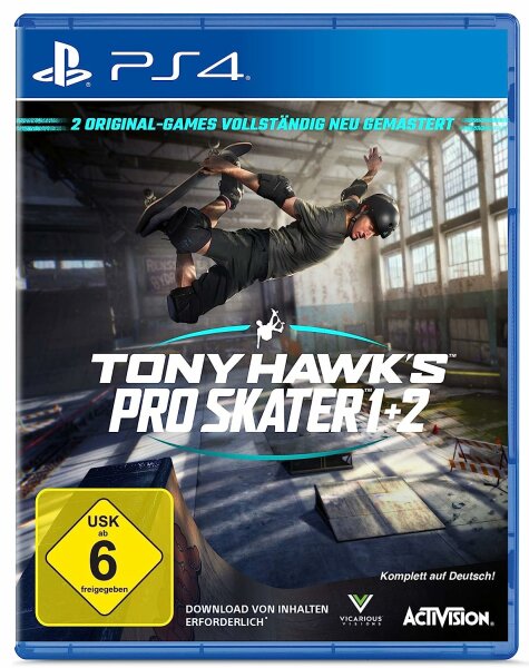 Tony Hawks Pro Skater 1 & 2 (EU) (OVP) (sehr guter Zustand) - PlayStation 4 (PS4)