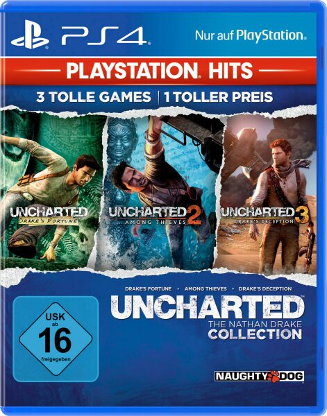 Uncharted – Nathan Drake Collection (PlayStation Hits) (EU) (CIB) (very good condition) - PlayStation 4 (PS4)