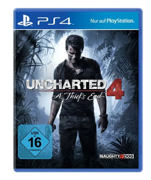 Uncharted 4 – A Thiefs End (EU) (CIB) (acceptable) - PlayStation 4 (PS4)