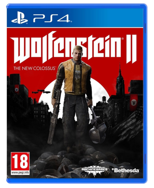 Wolfenstein 2  - The New Colossus (PEGI) (EU) (OVP) (sehr guter Zustand) - PlayStation 4 (PS4)