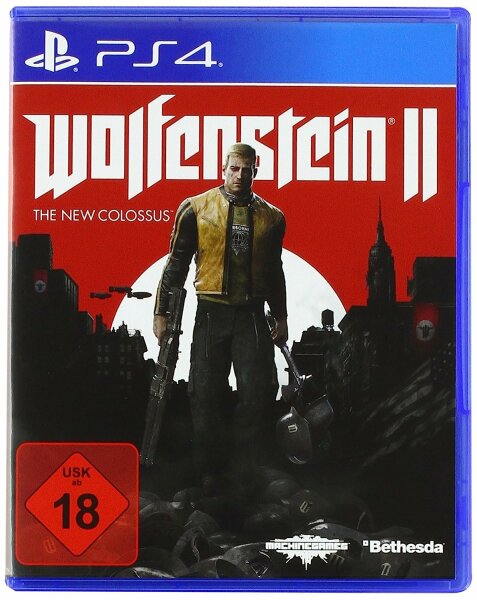 Wolfenstein 2  - The New Colossus (EU) (CIB) (very good condition) - PlayStation 4 (PS4)