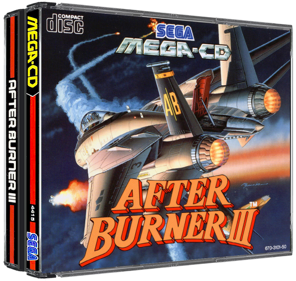 After Burner III (JP) (CIB) (very good condition) - Mega CD