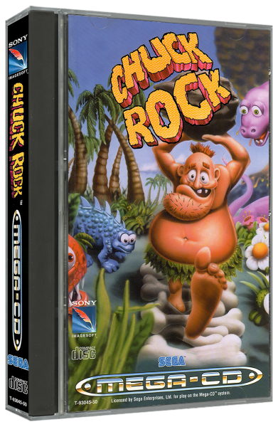 Chuck Rock (EU) (CIB) (mint condition) - Mega CD