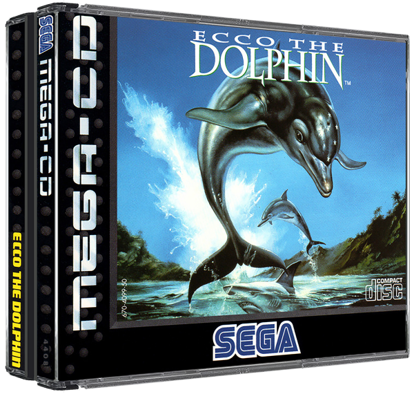 Ecco the Dolphin (EU) (CIB) (acceptable) - Mega CD