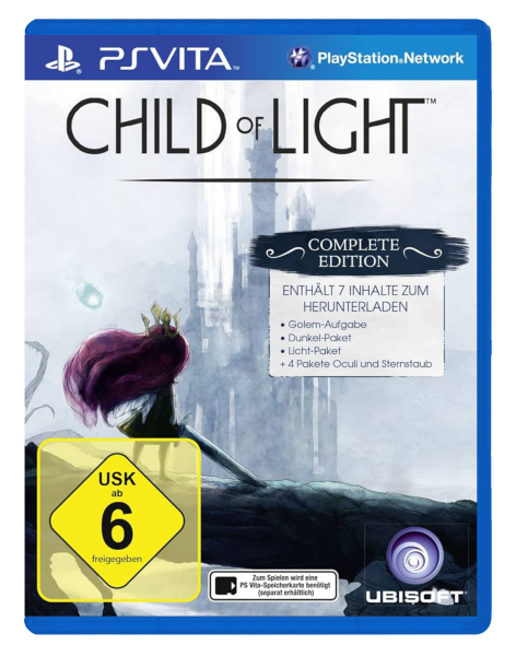 Child of Light (Complete Edition) (EU) (OVP) (sehr guter Zustand) - PS Vita