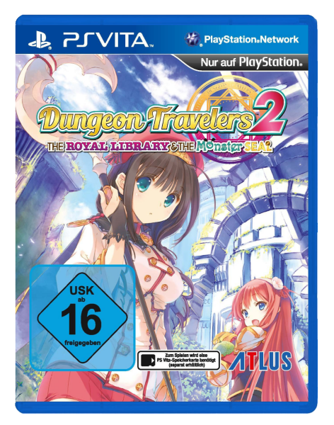 Dungeon Travelers 2 – The Royal Library & The Monster Seal (EU) (OVP) (sehr guter Zustand) - PS Vita