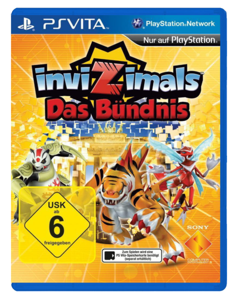 Invizimals – Das Bündnis (EU) (CIB) (very good condition) - PS Vita