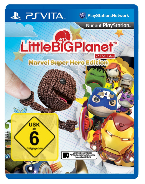 Little Big Planet – Marvel Superheroes Edition (EU) (OVP) (sehr guter Zustand) - PS Vita