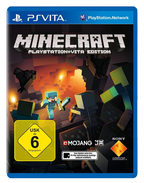 Minecraft (EU) (OVP) (sehr guter Zustand) - PS Vita