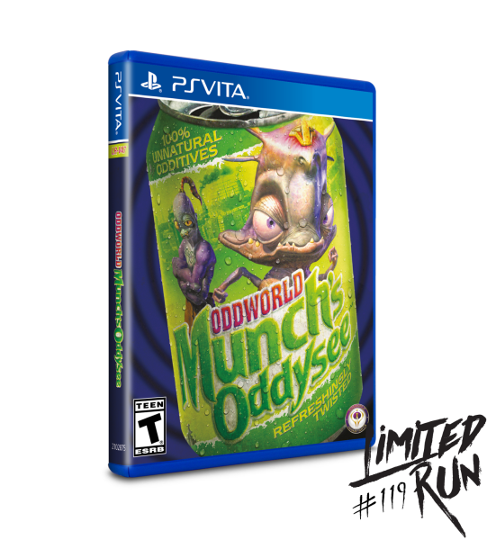 Oddworld – Munchs Oddysee (Limited Run #119) (US) (OVP) (sehr guter Zustand) - PS Vita