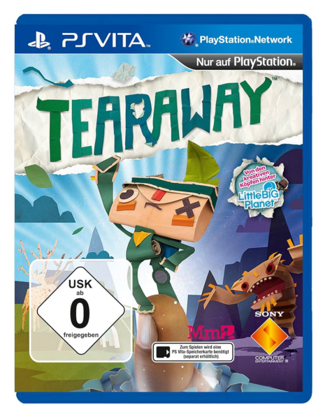 Tearaway (EU) (lose) (sehr guter Zustand) - PS Vita