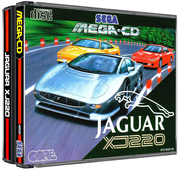 Jaguar XJ 220 (EU) (OVP) (sehr guter Zustand) - Mega CD