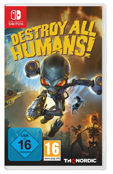 Destroy all Humans (EU) (OVP) (sehr guter Zustand) - Nintendo Switch