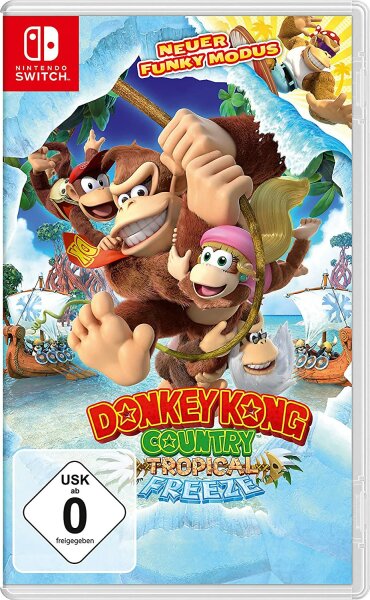 Donkey Kong Country - Tropical Freeze (EU) (OVP) (sehr guter Zustand) - Nintendo Switch